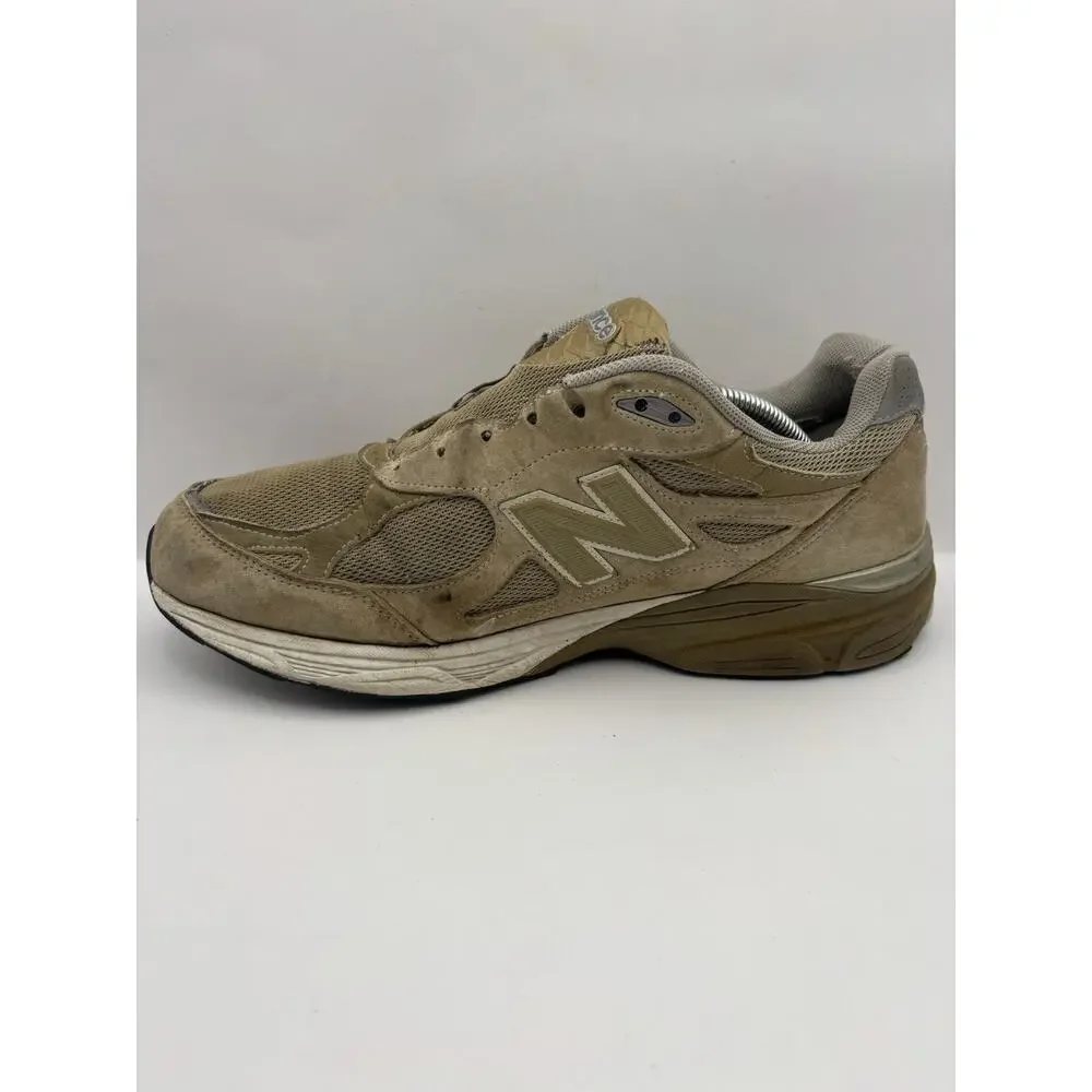 New Balance 990v3 Made In USA Beige Men Size 12 4E
